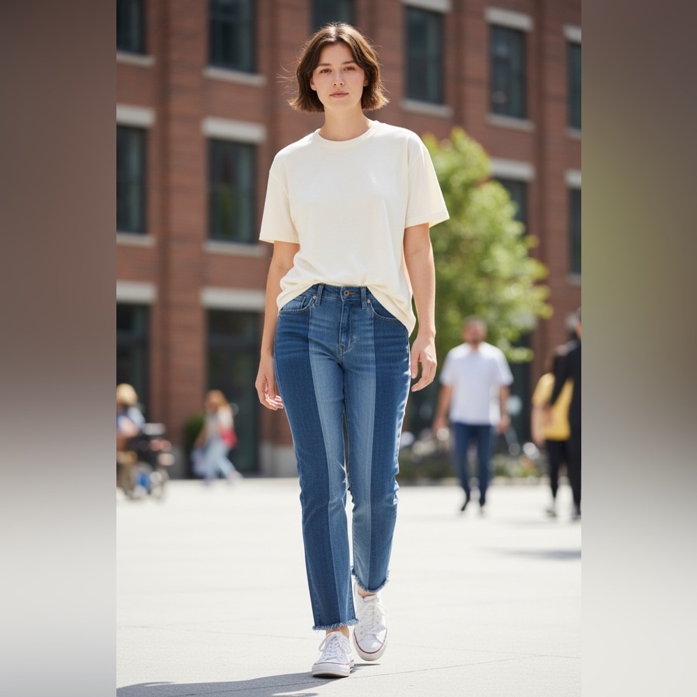 Levi's Japanese Denim Patchwork Jeans